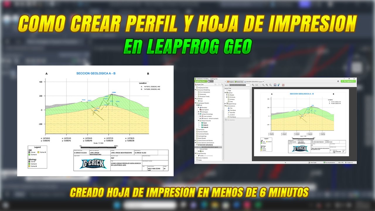 Como crear perfil y hoja de impresión en LEAPFROG GEO // Super Fácil