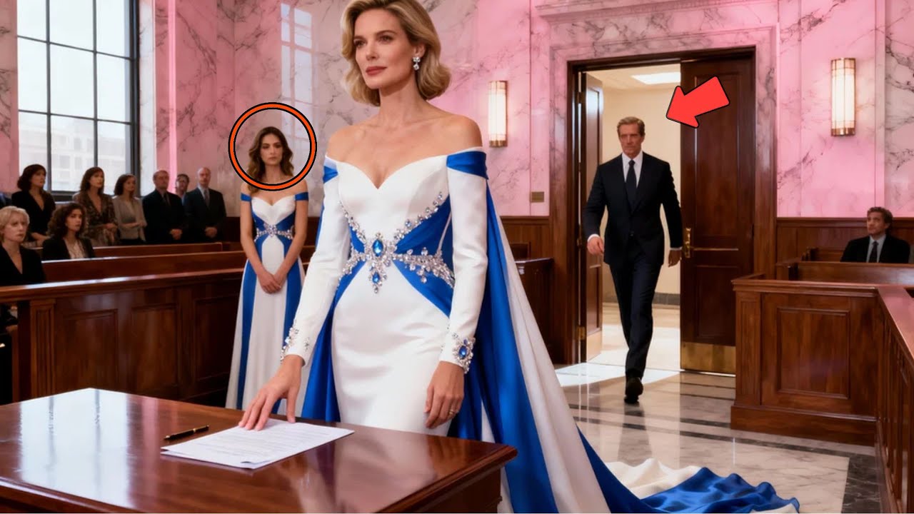 She Mocked the Wife by Wearing Her Dress to Court— Until the Billionaire Turned the Verdict Around