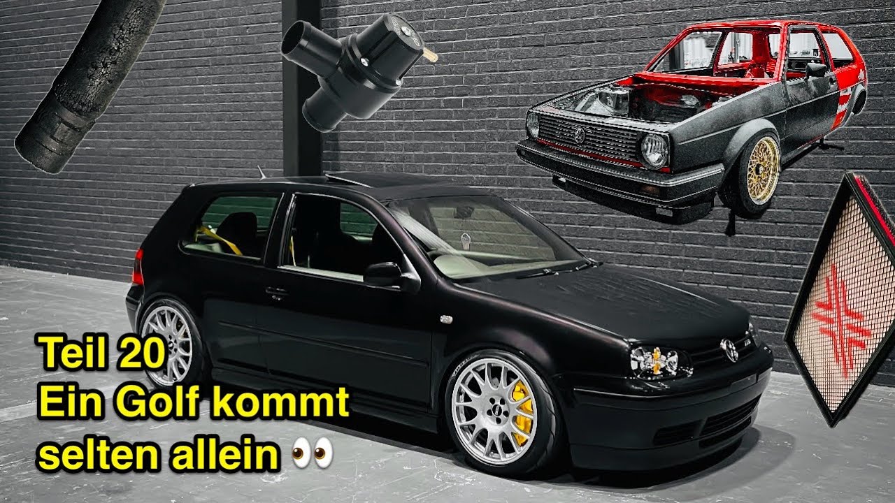 Golf4 1.8T Projekt + Golf2 1.8T Projekt, Kraftstoffschläuche erneuern + Umbau auf GFB SUV und Co.