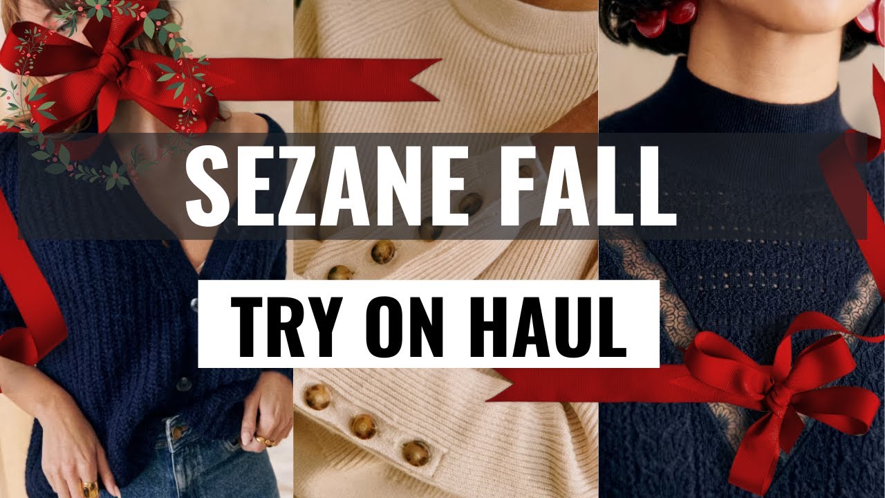 SEZANE FALL TRY ON HAUL | THE QUAINTRELLE LADY