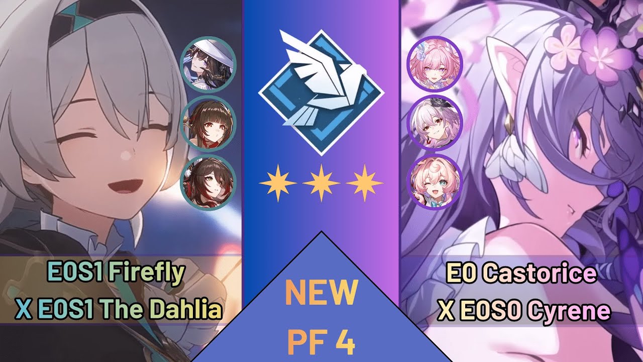NEW Pure Fiction | E0S1 Firefly | E0 Castorice | Floor 4 3 Stars