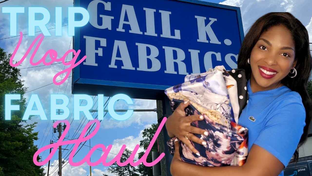 Fabric Shopping In Atlanta & Fabric Haul in my Sewing Room