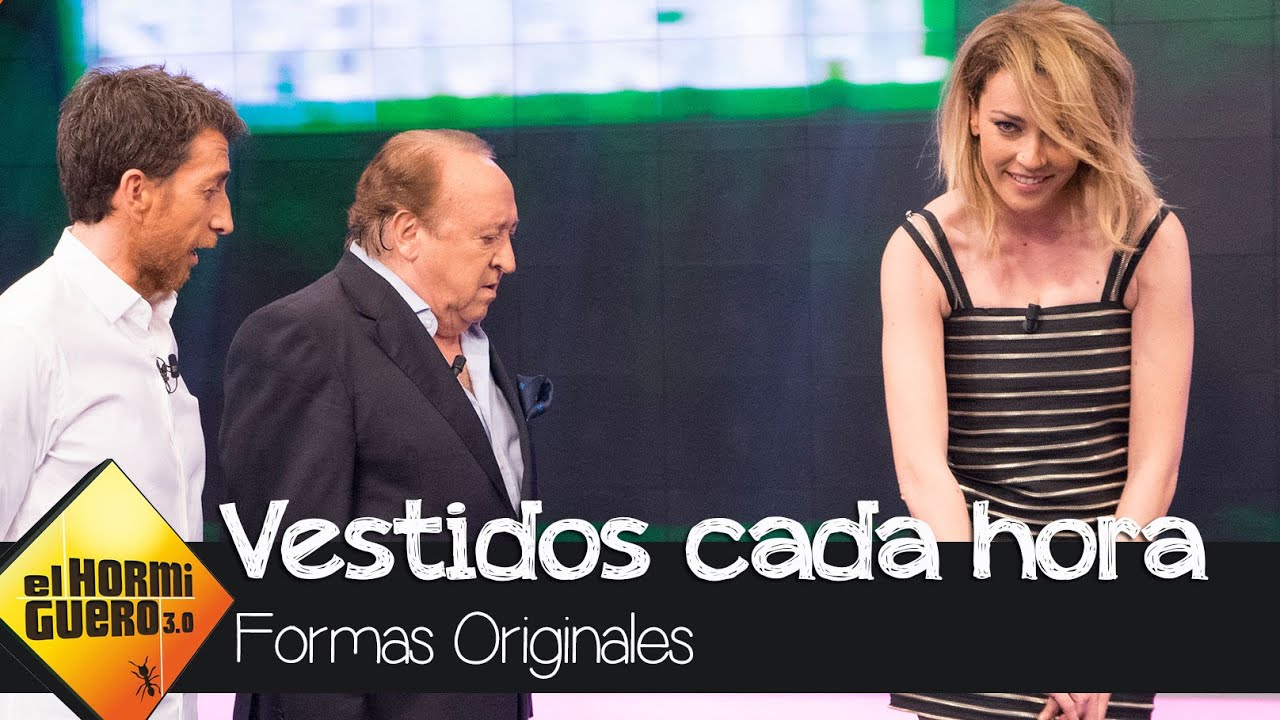 El vestido que cambia según la hora del día. Con Anna Simón y Fernando Esteso - El Hormiguero 3.0