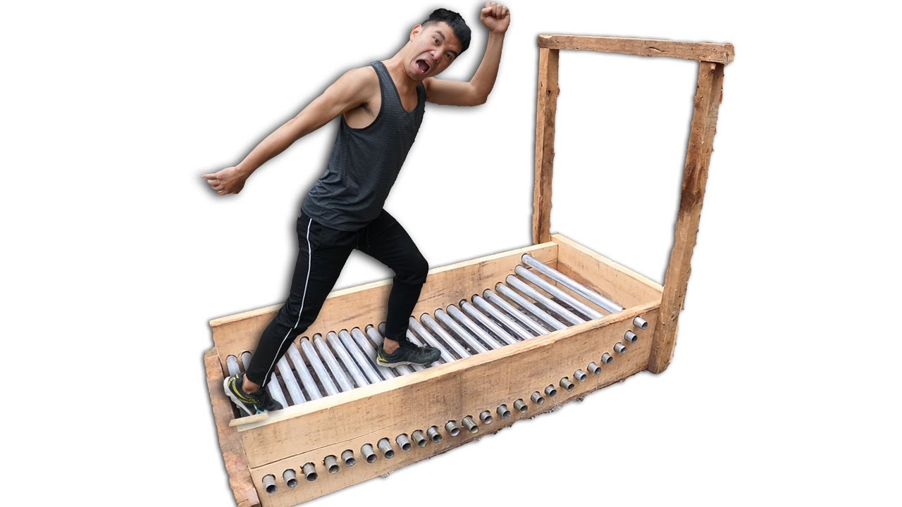PHD | Chế Tạo Máy Chạy Bộ Không Dùng Điện | Treadmill Make