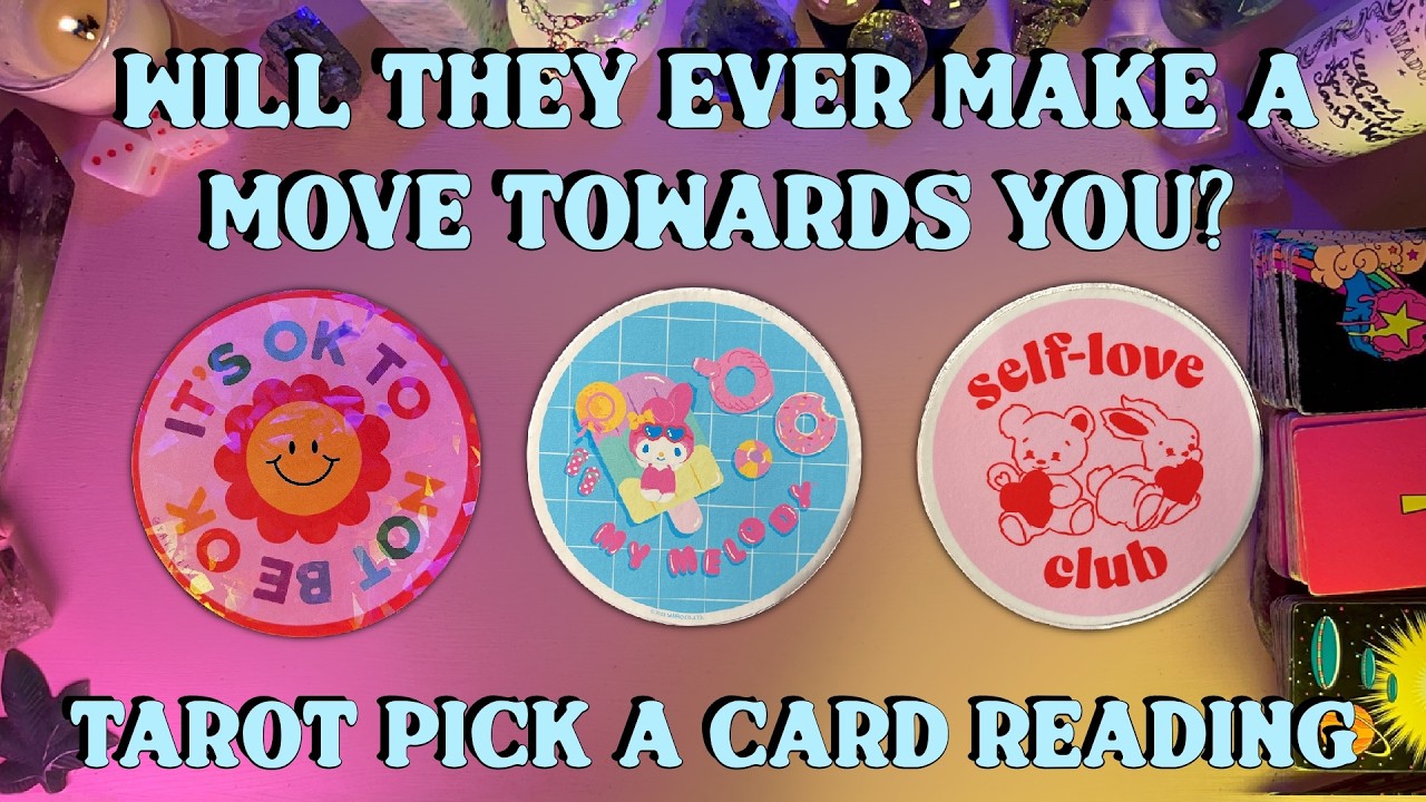 ⚡️Will They Make A Move Towards You?⚡️ Tarot Pick a Card Love Reading