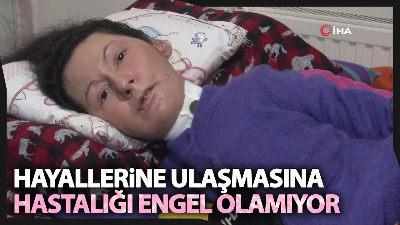 Yatağa Bağımlı SMA Hastası Hatice, Çevrimiçi Derslerle Eğitim Veriyor