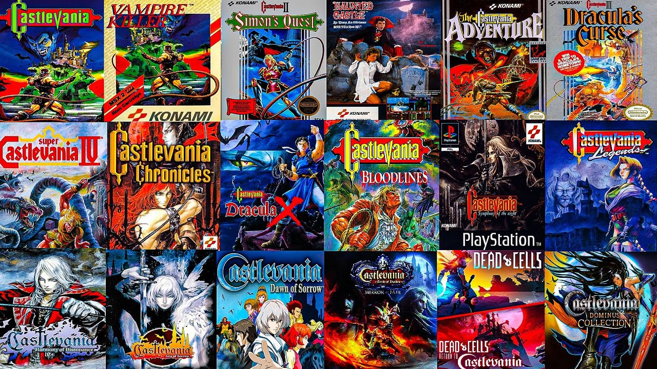The Evolution of CASTLEVANIA Games (1986-2024)