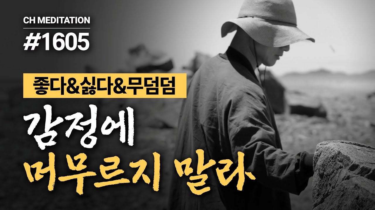 1605일 수행ㅣ반야의 지혜가 열리는 5가지 수행법(육바라밀) ✔️좋다 & 싫다 & 무덤덤 ✔️감정에 머무르지 말라 🧘반야명상