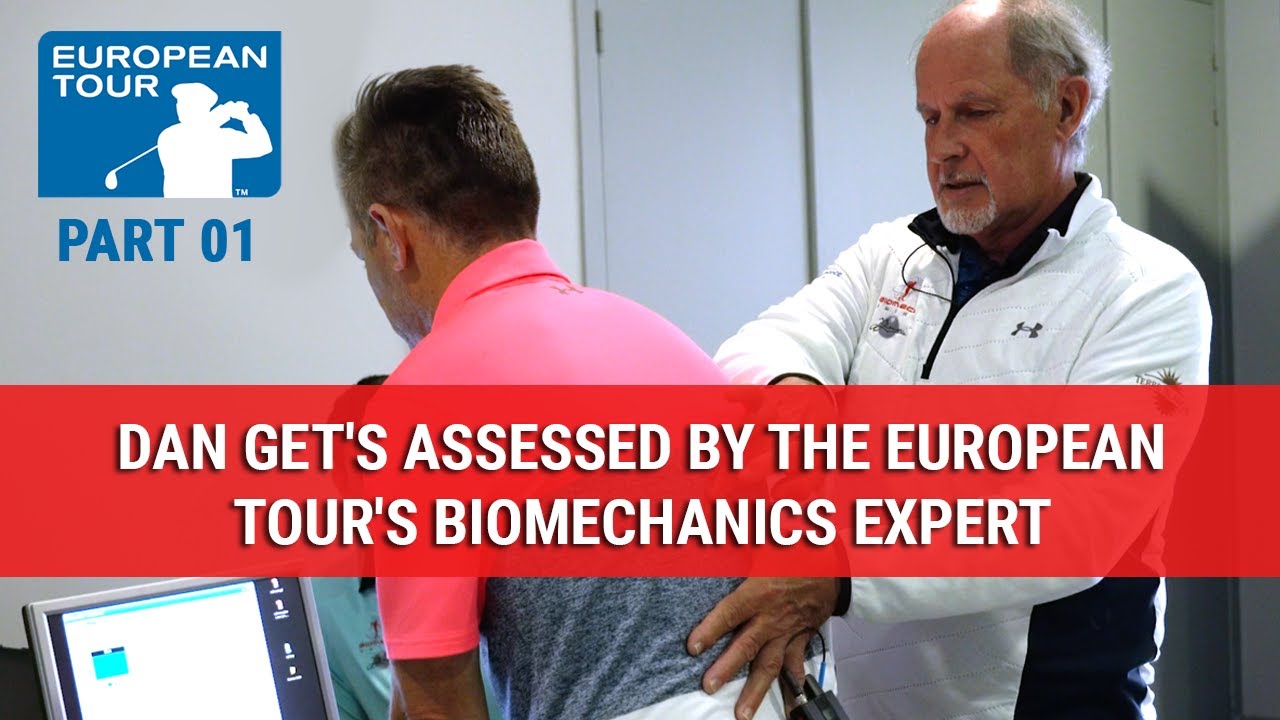 Dan Gets Assessed By The European Tour's Biomechanics Expert - Tips From The Tour - DWG