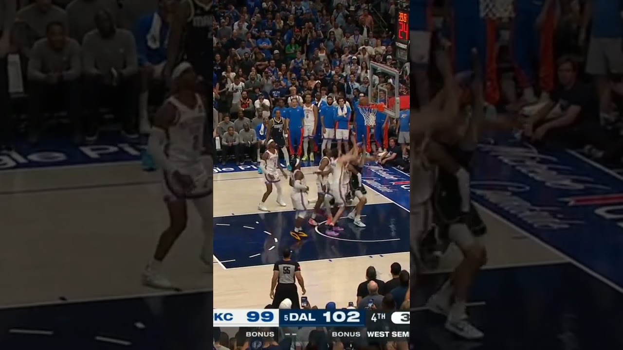 Kyrie drive clutch to the Basket. 