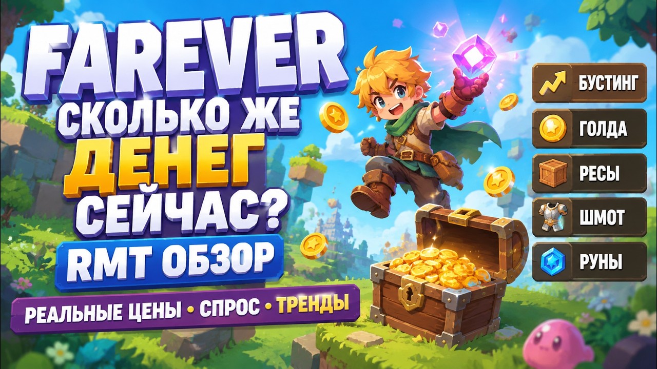 FAREVER &mdash; 50$ В ДЕНЬ ИЛИ НЕТ? РМТ ОБЗОР ММОРПГ 2026