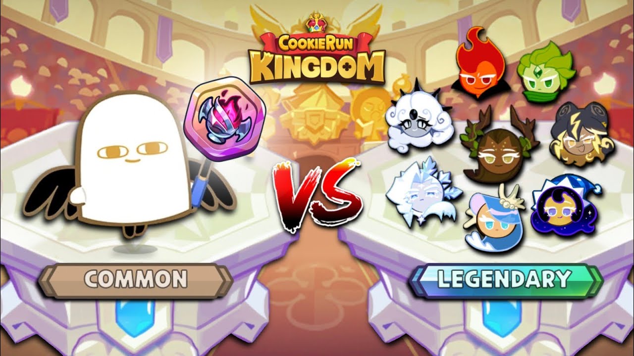 angel cookie with new treasure vs the legendary cookie 😆