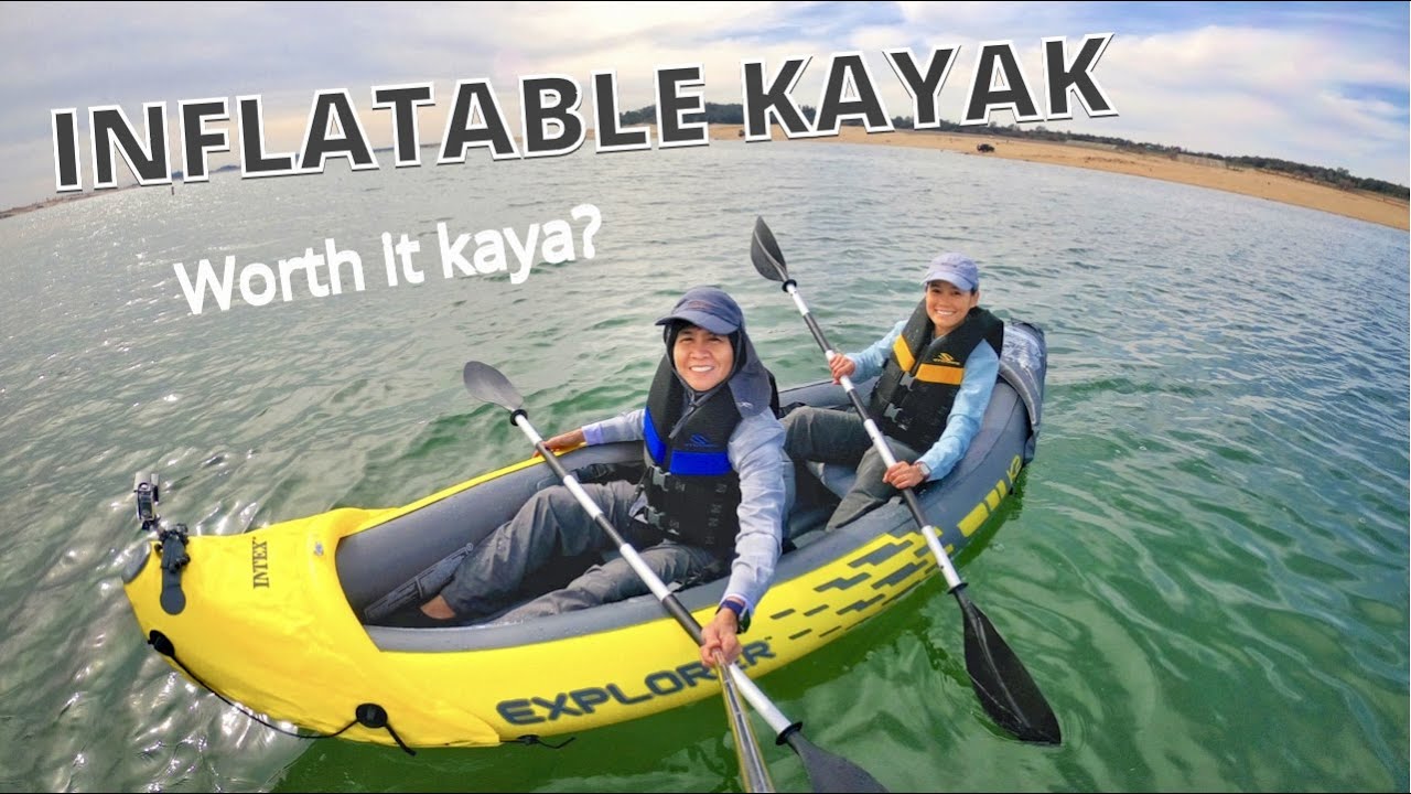 Intex Explorer K2 Kayak 2-person Inflatable Kayak I Granite Bay