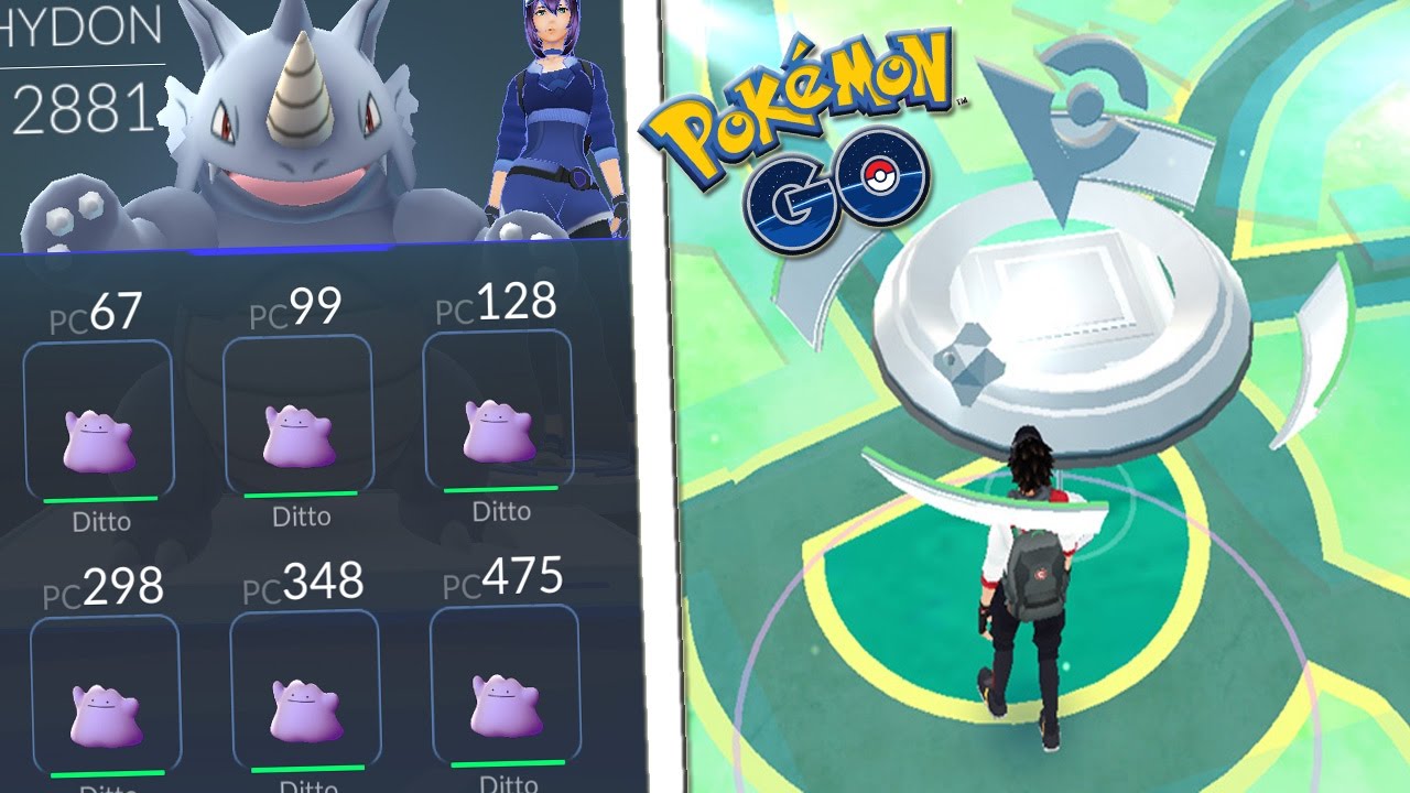&iexcl;&iexcl;&iexcl;6 DITTOS a por GIMNASIOS!!! Pok&eacute;mon GO | 6 DITTO BATTLE GYM | Keibron Gamer
