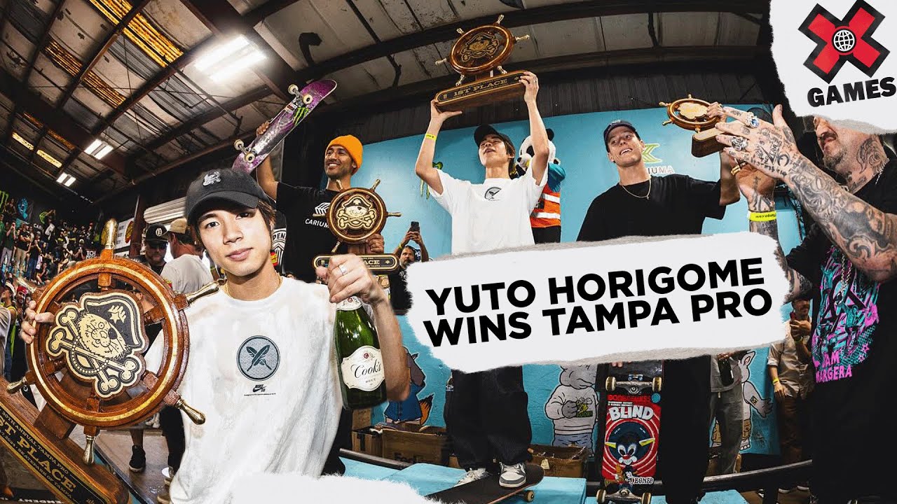 Yuto Horigome Wins Tampa Pro