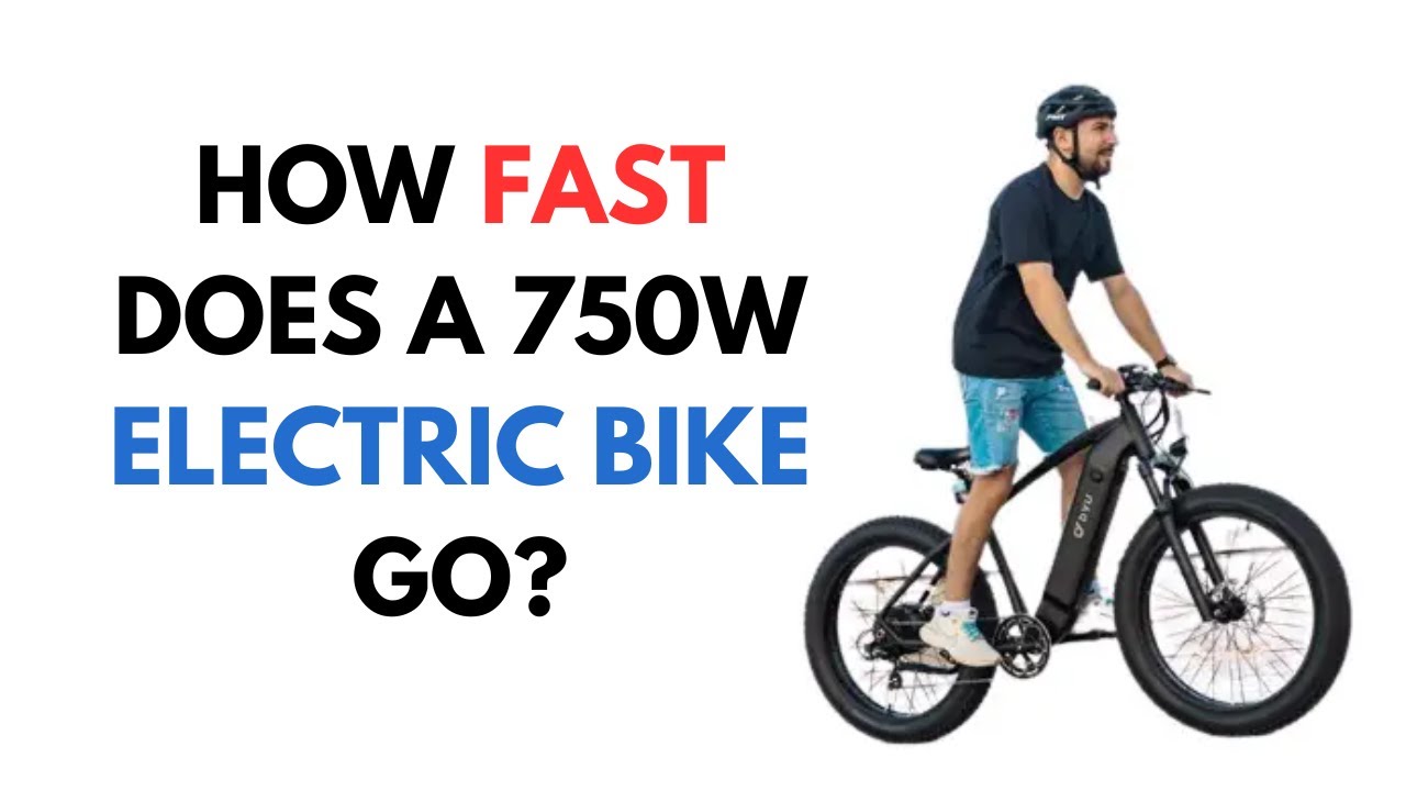 How Fast Does a 750W Electric Bike Go? | Electric Ride Blog