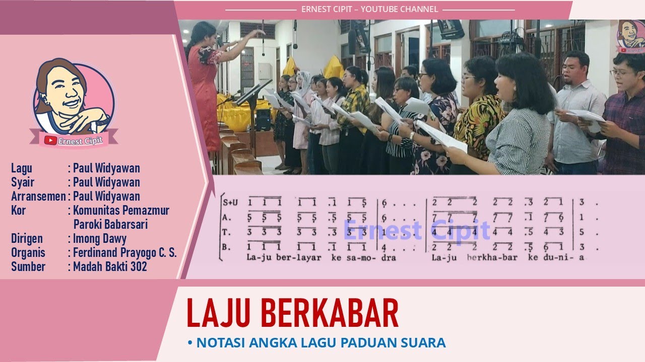 Laju Berkabar | Lagu Penutup Misa Biasa | Madah Bakti 302 | Komunitas Pemazmur Babarsari