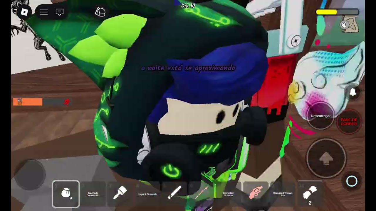 Jogando 99noites na floresta EP8 T2