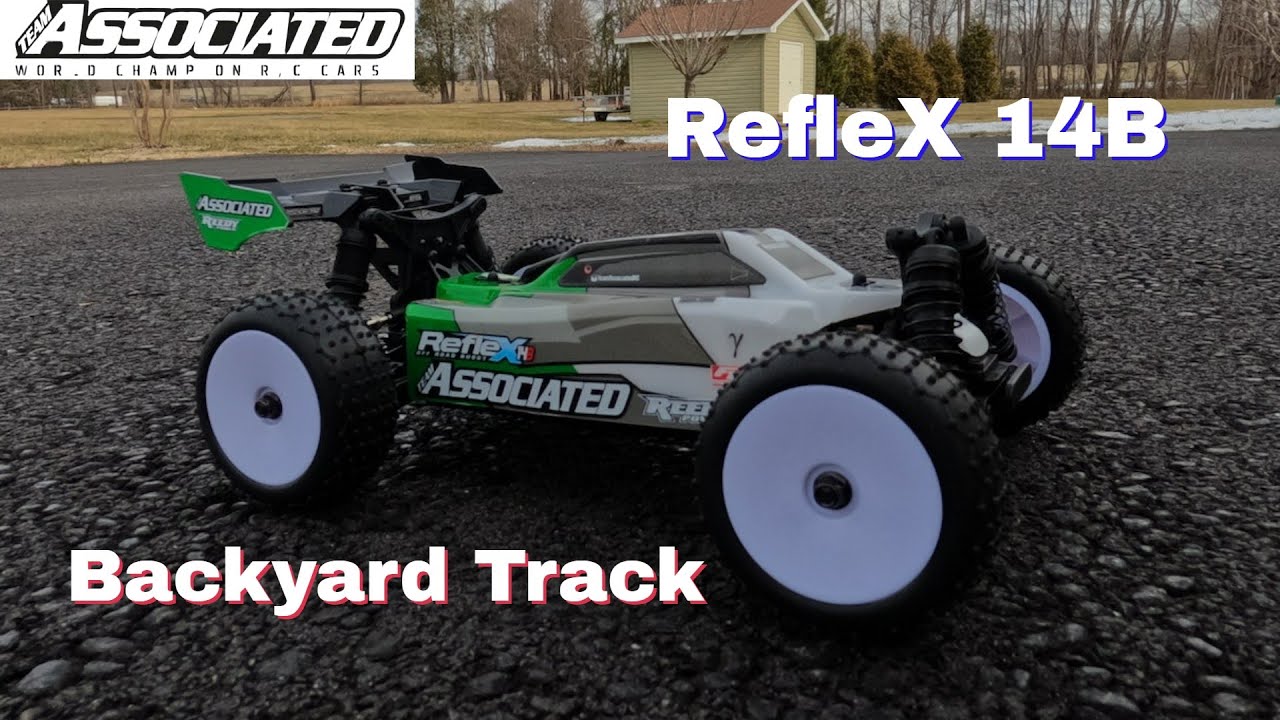 RefleX 14B Backyard Track #teamassociated #rc #arrmarc