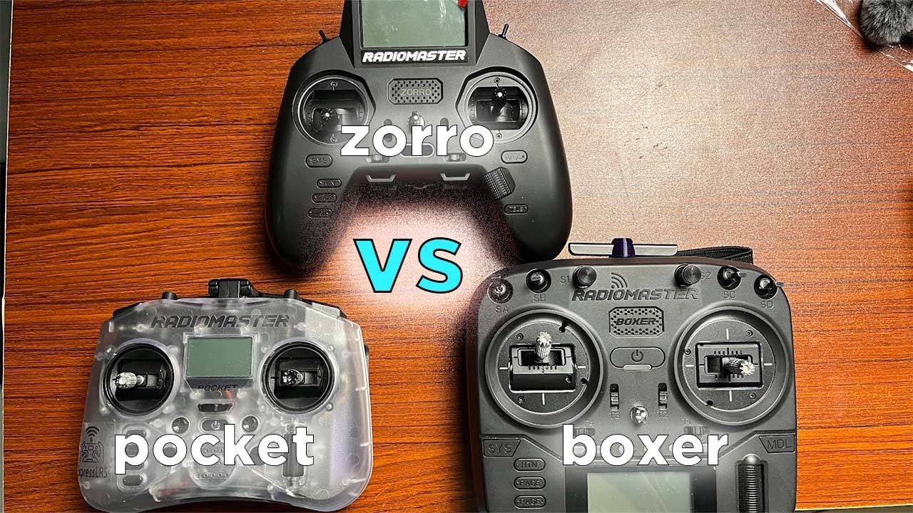 Radiomaster Pocket против Zorro против Boxer // Протокол ELRS // Какой контроллер вам подходит?