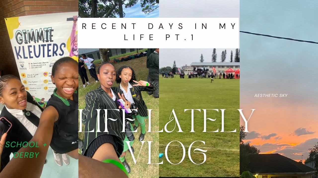 LIFE LATELY pt.1😆|RECENT DAYS IN MY LIFE#vlog💓|HIGHSCHOOL + GRENS FEST🕺🏾|LIFE WITH MIHLE