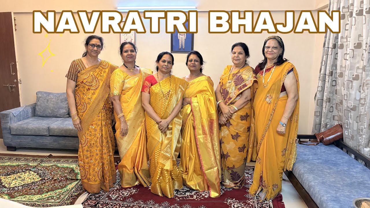 Navratri Celebrations Part 2 | Bhajan 2025 | #vlog 36