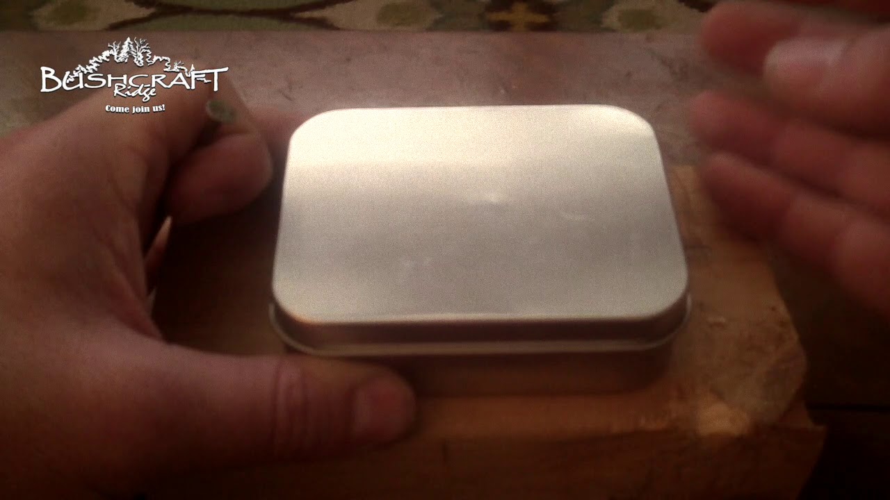 How To Make a Char Cloth Tin