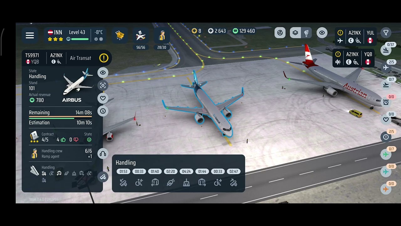 Innsbruck airport #50. Plane spotting. Gameplay. World of airports