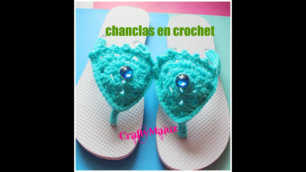 CROCHET: SANDALIAS TEJIDAS PASO A PASO (Tutorial de Crochet)