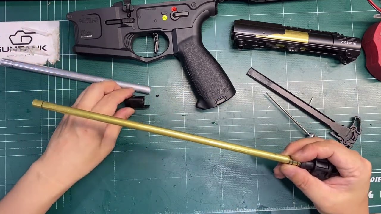 [건탱크] G&G SGR556 AEG 분해 및 조립 리뷰입니다.