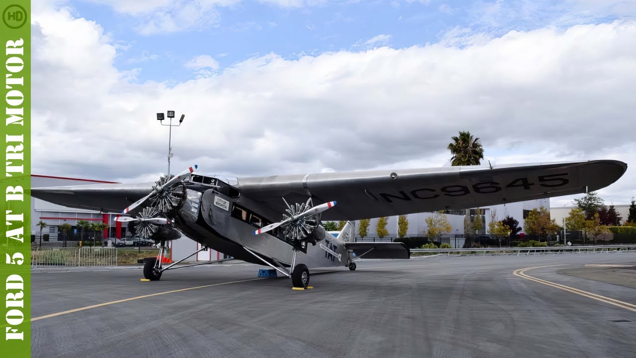 Ford 5 AT B Tri Motor - aircraft - HD