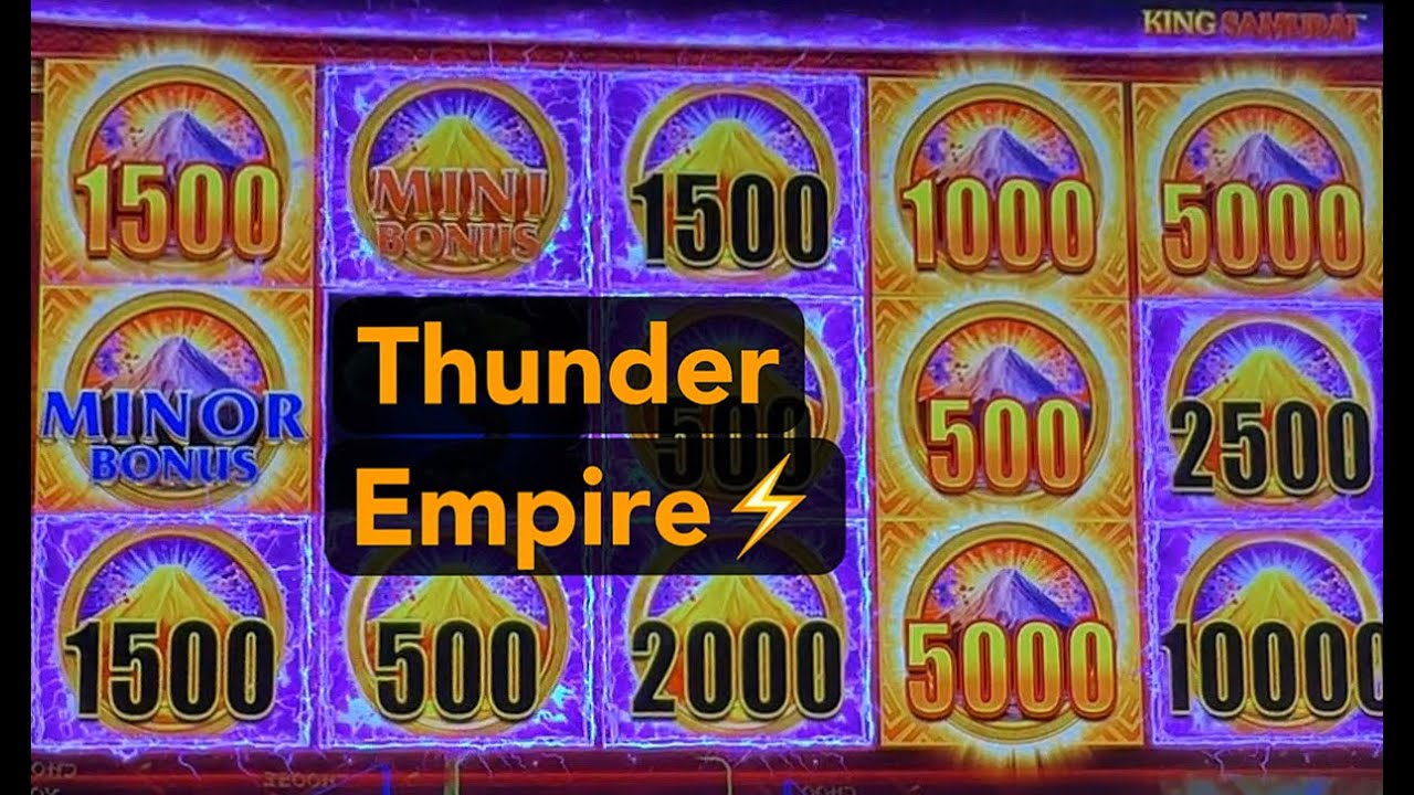 Massive Numbers! Trying a New Machine: Thunder Empire