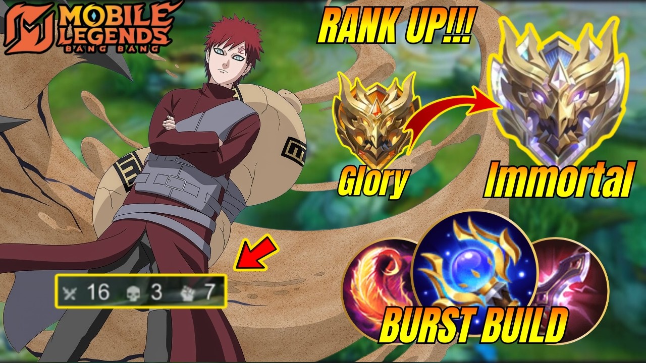 VALE INSANE 16 KILLS 😱 BURST BUILD | SOLO GRIND BEFORE SEASON ENDS | MLBB