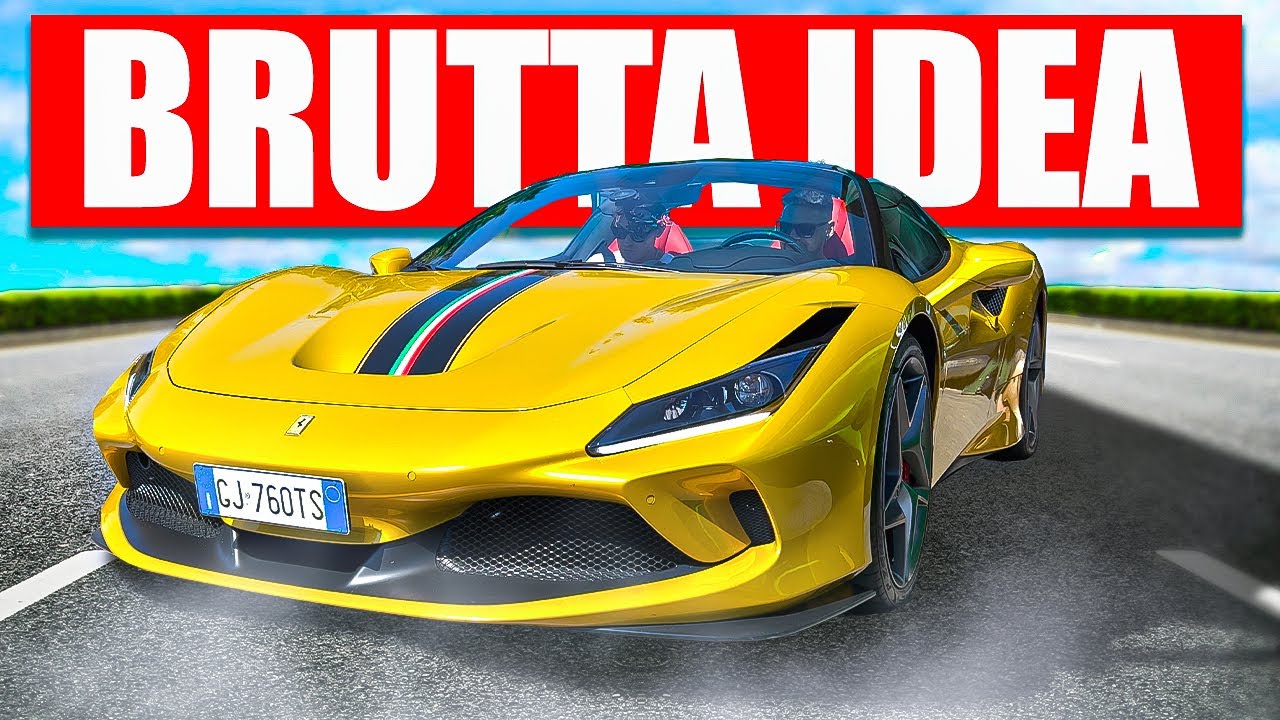 RISCHIO ALTO CON UNA FERRARI DA 380.000 EURO 😰🔥 ( piano mich..)