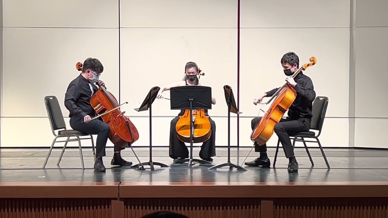 TAS 2021 - Honors Chamber Repertoire - Reicha Cello Trio