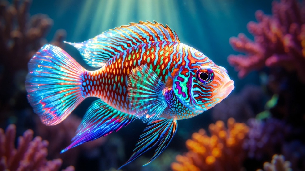 Vibrant Coral Reef Life 🌊 Colorful Tropical Fish & Ocean Serenity