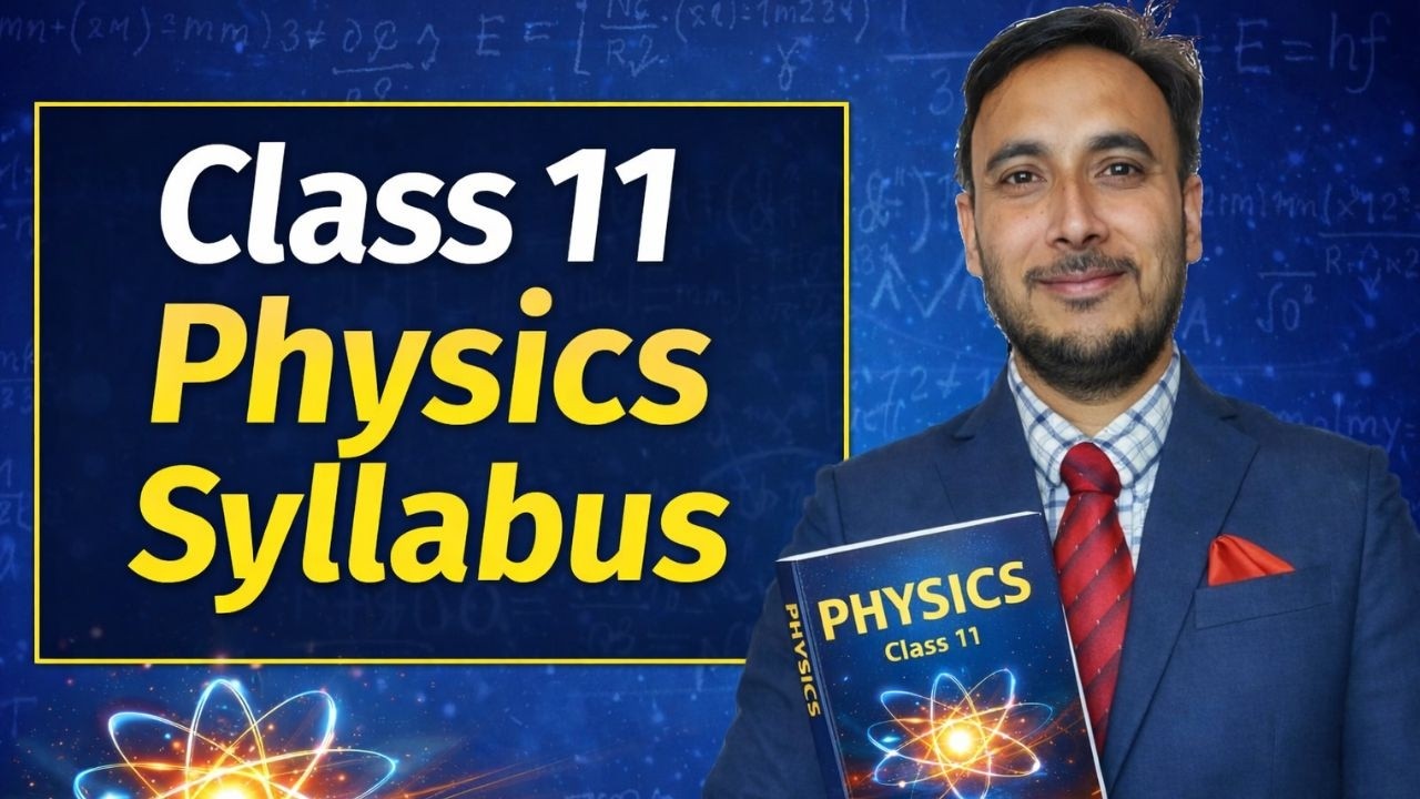 Class 11 Physics Syllabus || Physics class 11 Physics