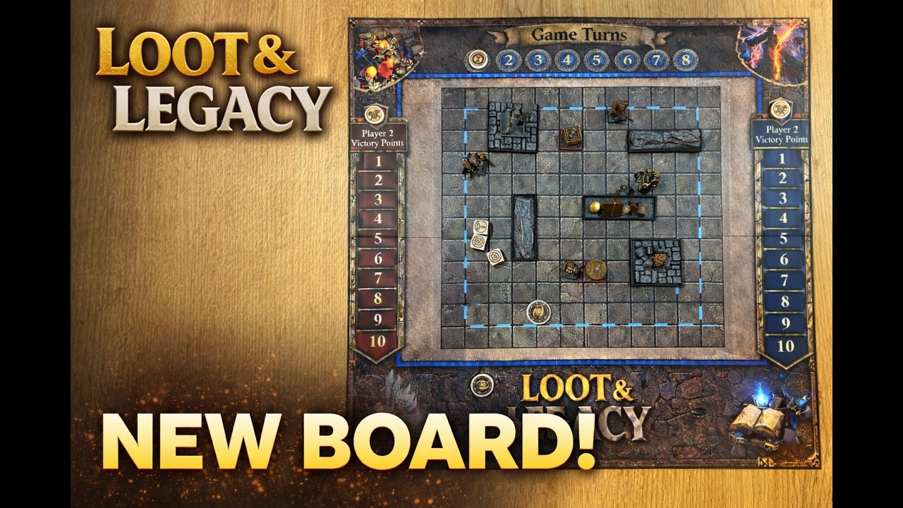 The Loot & Legacy Game Board Is Finally Here!