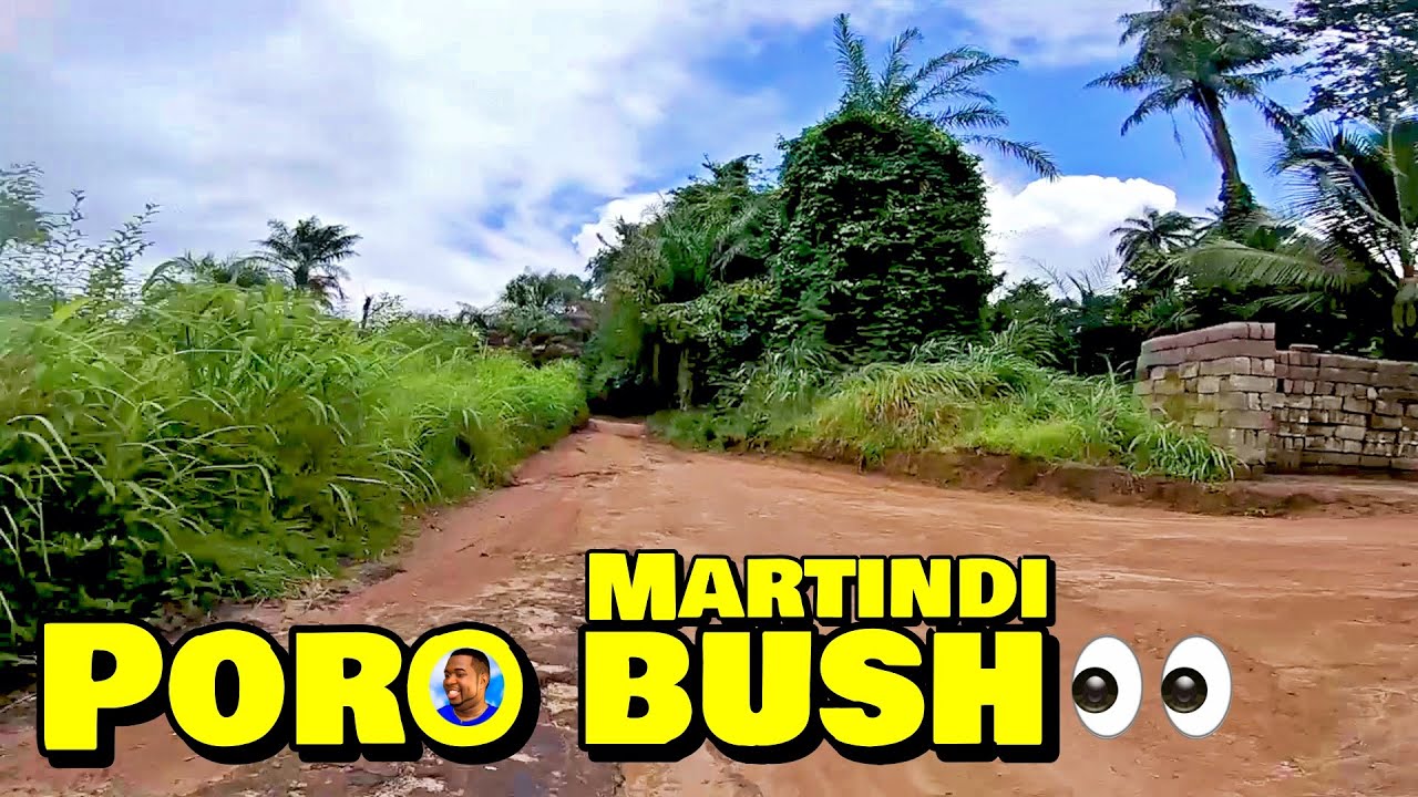 The PORO BUSH 👀Of MARTINDI VILLAGE - 🇸🇱 Roadtrip 2023 - Explore With Triple-A