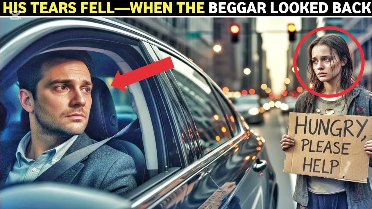 He Opened His Car Window to a Beggar—And Froze When He Saw Her Face