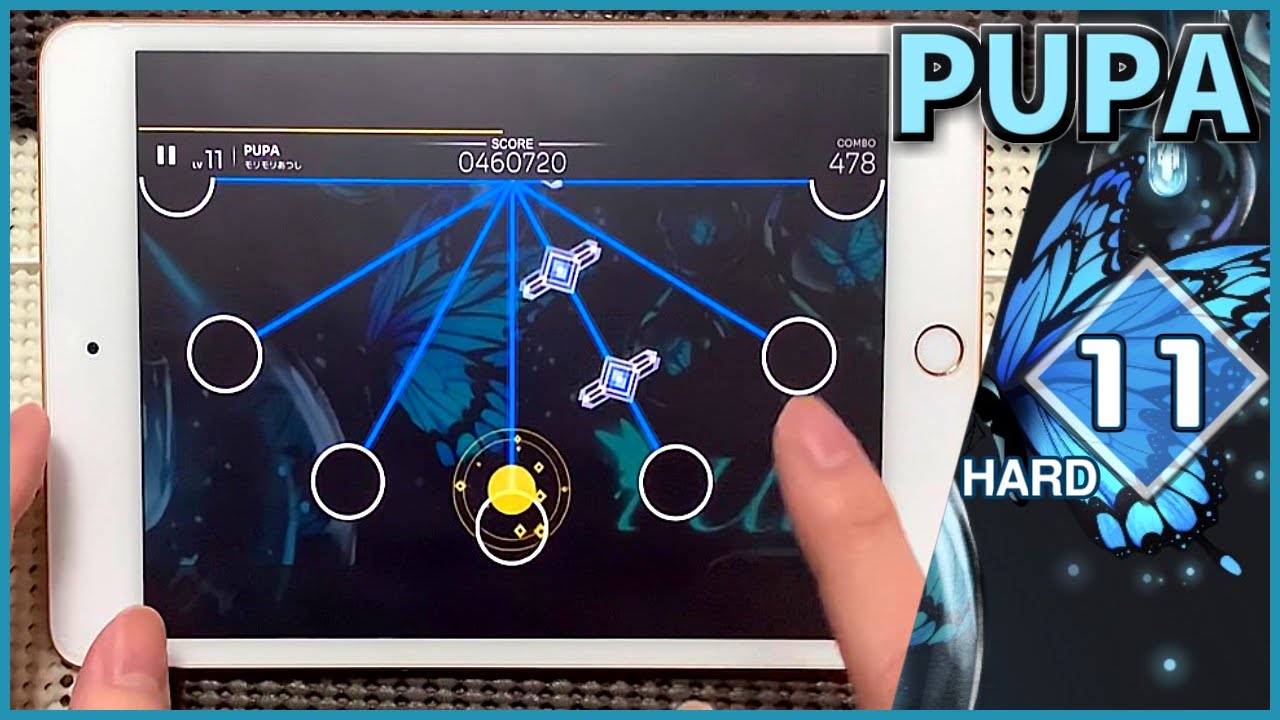 【Orzmic】2分で5個くらい音ゲーしたい時【PUPA[HARD 11]】