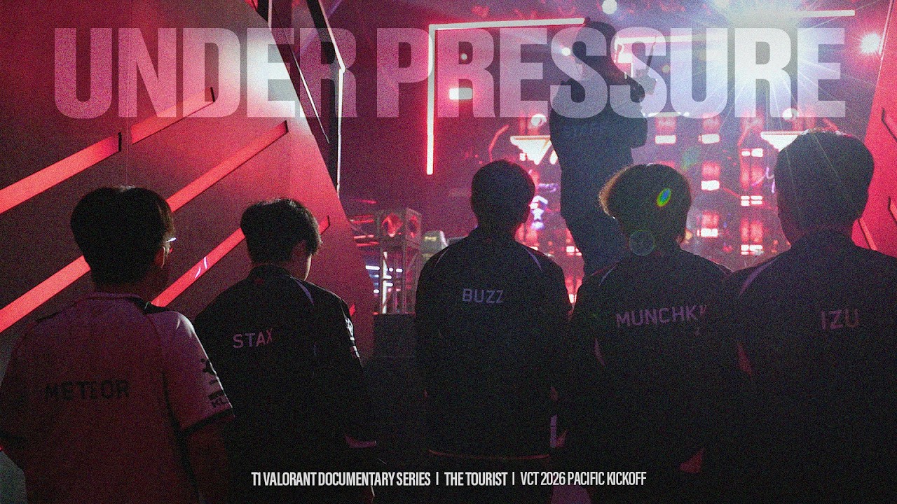 UNDER PRESSURE | THE TOURIST | T1 VALORANT DOCUMENTARY