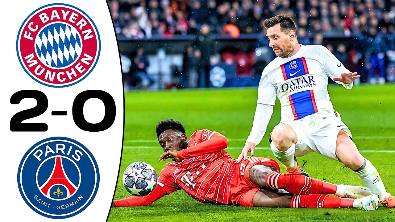 Bayern Munich 2-0 PSG | Champions League 2022-2023 HIGHLIGHTS