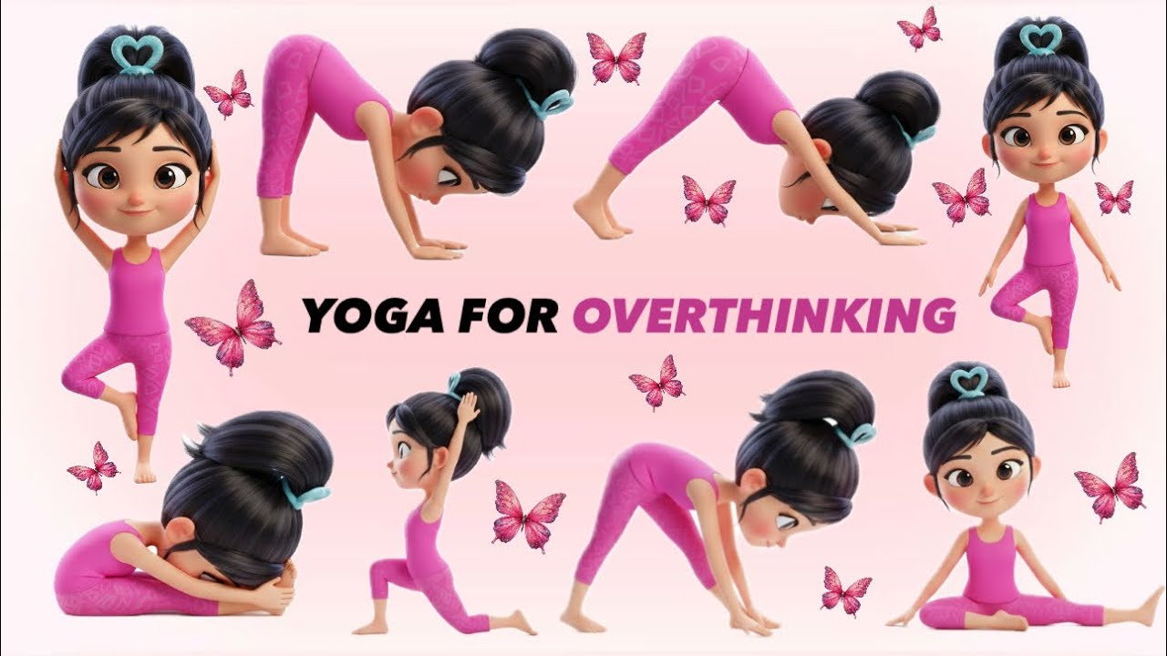 Yoga For Overthinking | Yoga For Children | Relaxing Yoga | Kıds Yoga