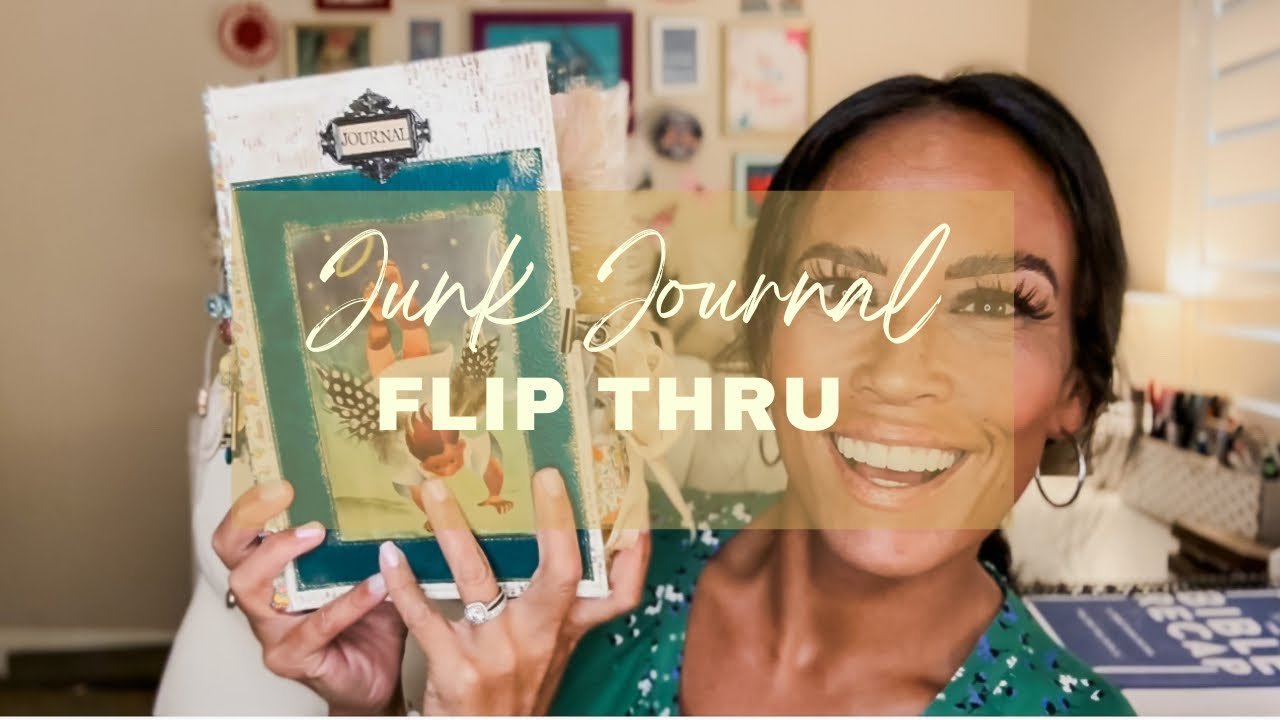 Junk Journal Flip Thru | Custom Journal for @Official Heather Wilkerson