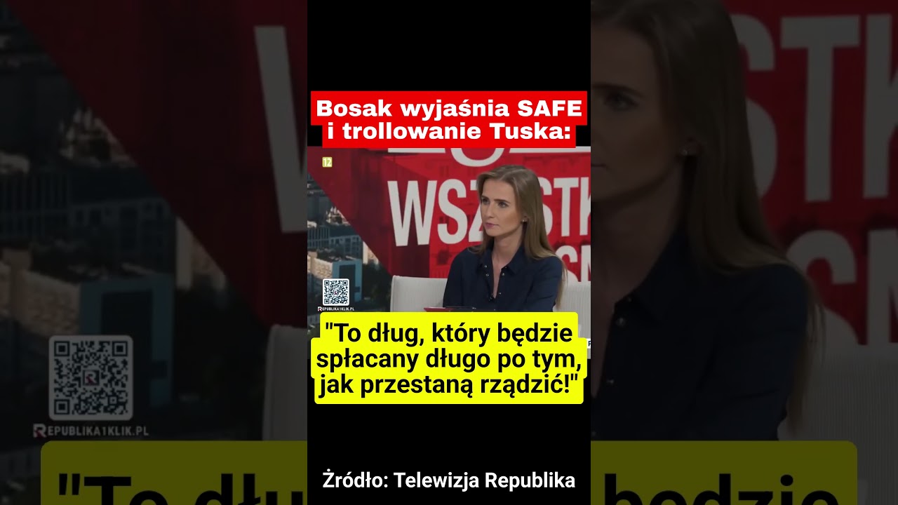 BOSAK WYJAŚNIA SAFE I TROLLOWANIE TUSKA!