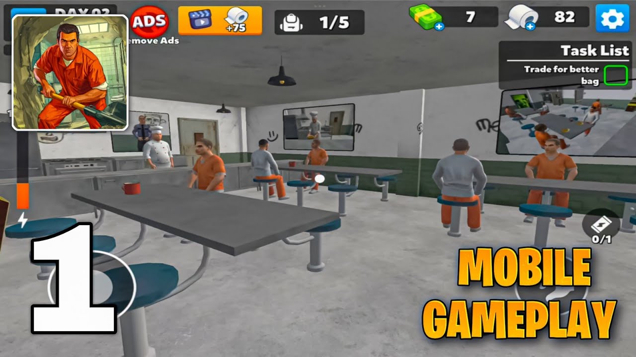 Prison Escape Journey Gameplay Walkthrough Part 1 (iOS, Android)