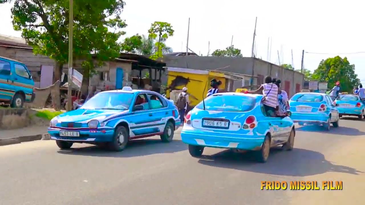 pointé noire (quartier voungou images drone) République du Congo