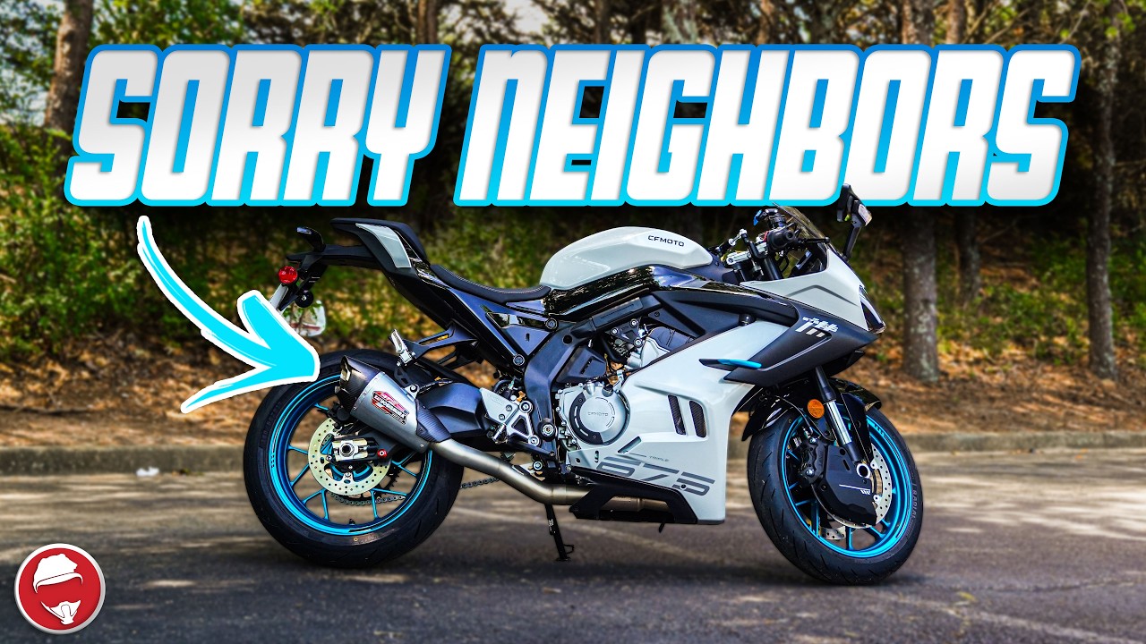 Moi sąsiedzi będą tego nienawidzić | Montaż wydechu Yoshimura w CFMOTO 675 SS