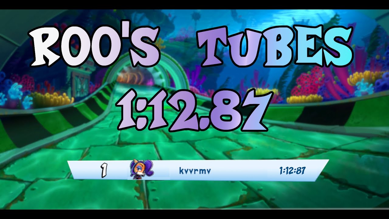 Crash Team Racing Nitro Fueled  - Roo's Tubes - 1:12.87 [NMG FWR]